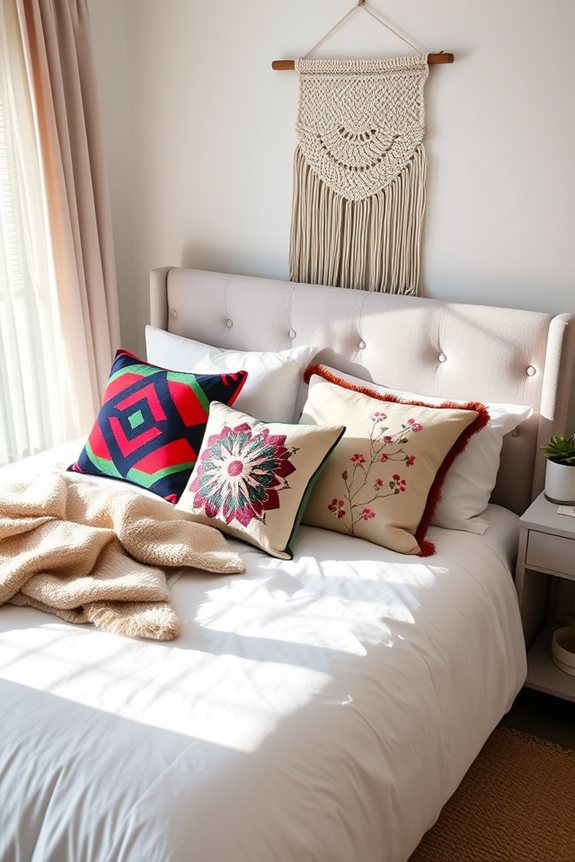 cozy stylish throw pillows