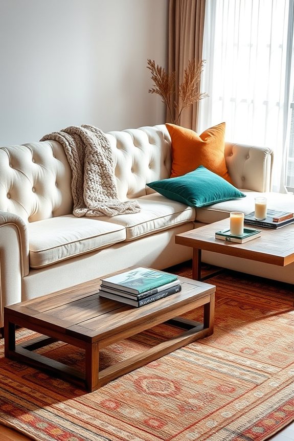 cozy textiles create warmth