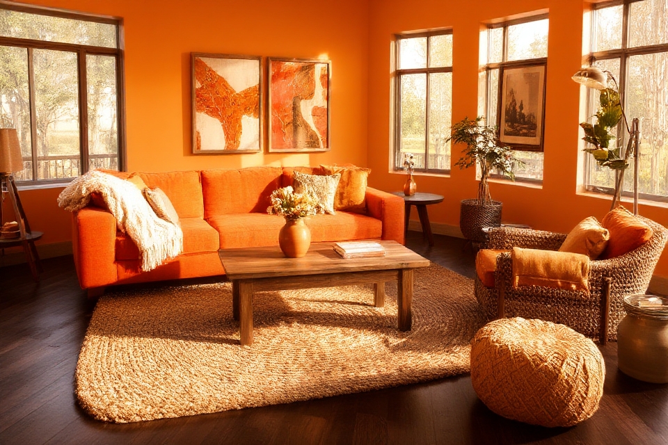 cozy warm color palette