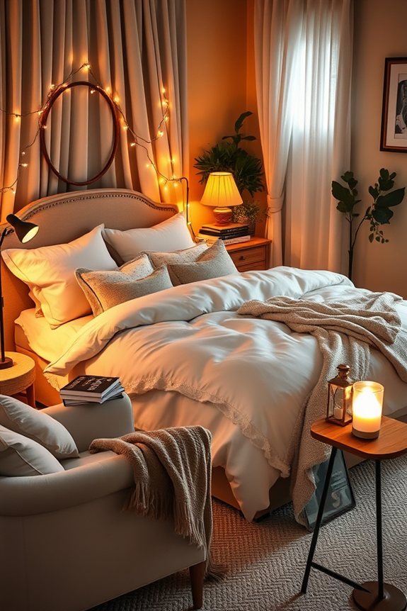 cozy warm lighting options