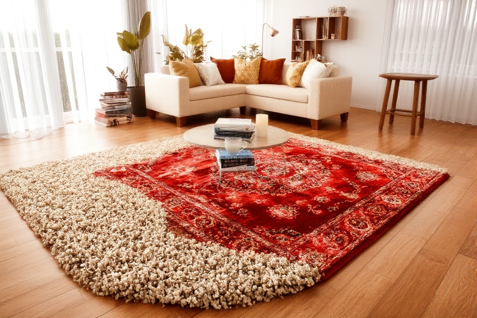 cozy warmth with rugs