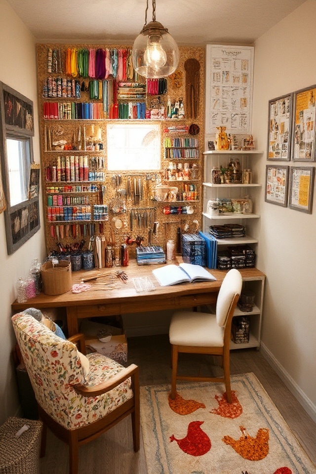 crafting corner organization tips