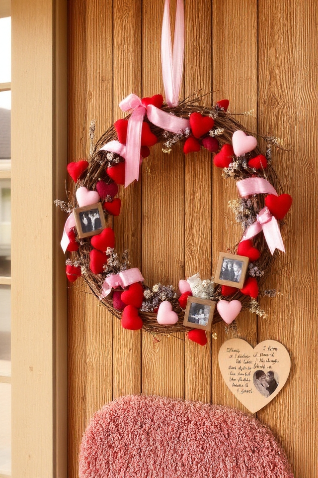 create a heartfelt wreath