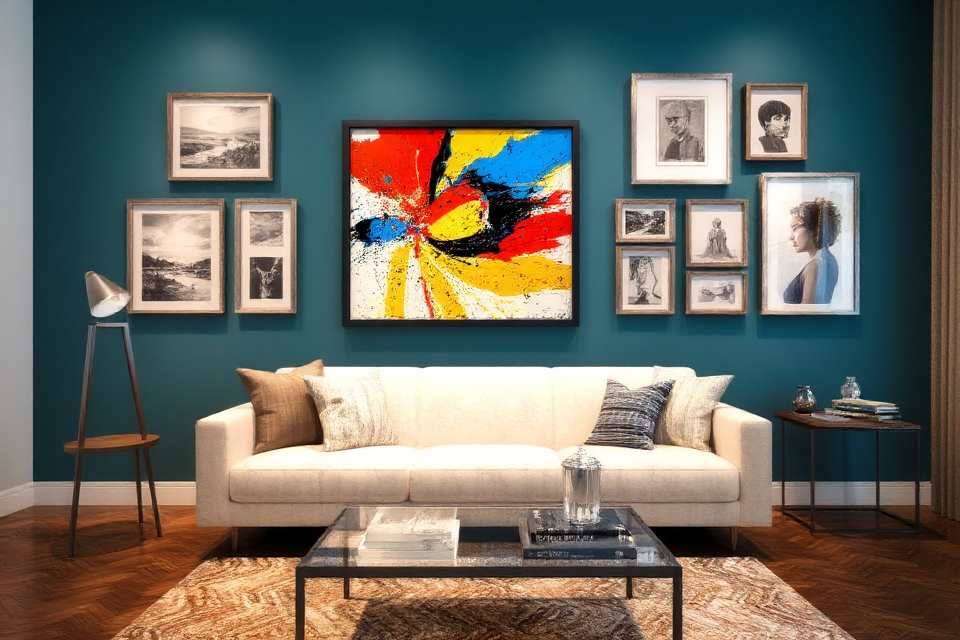 create a striking gallery