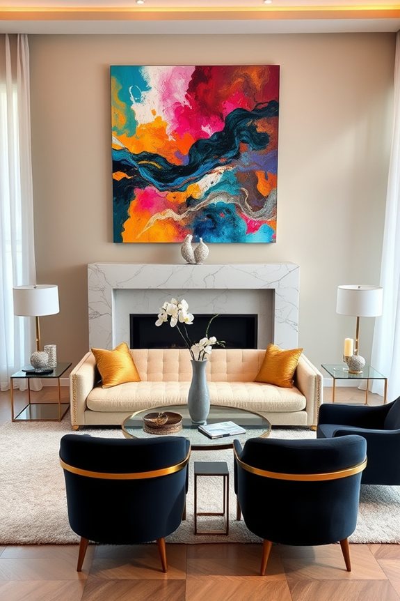 create an inviting focal point