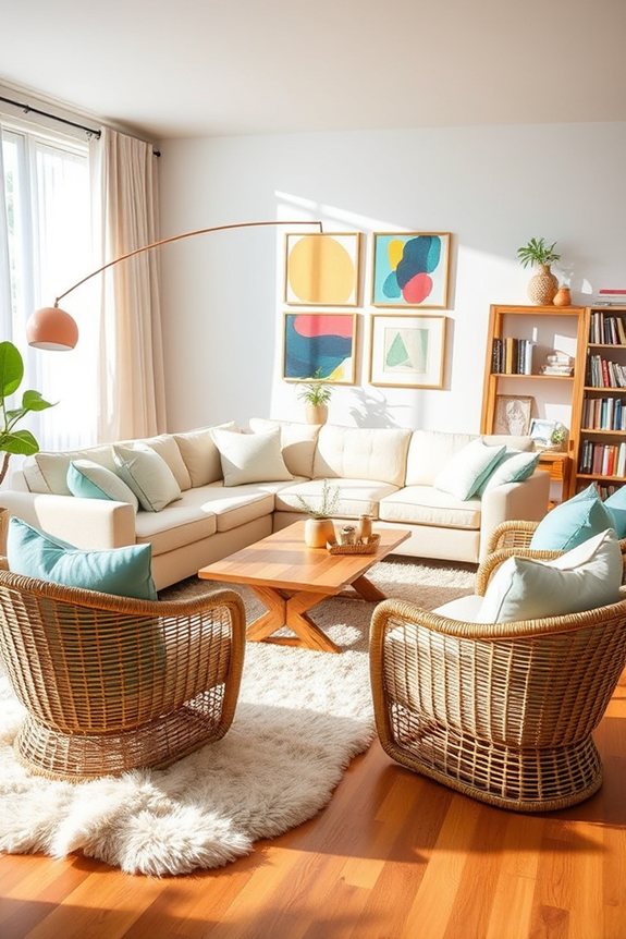 create cozy conversational spaces