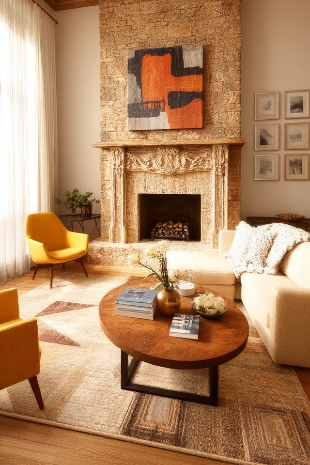 create visual focal points