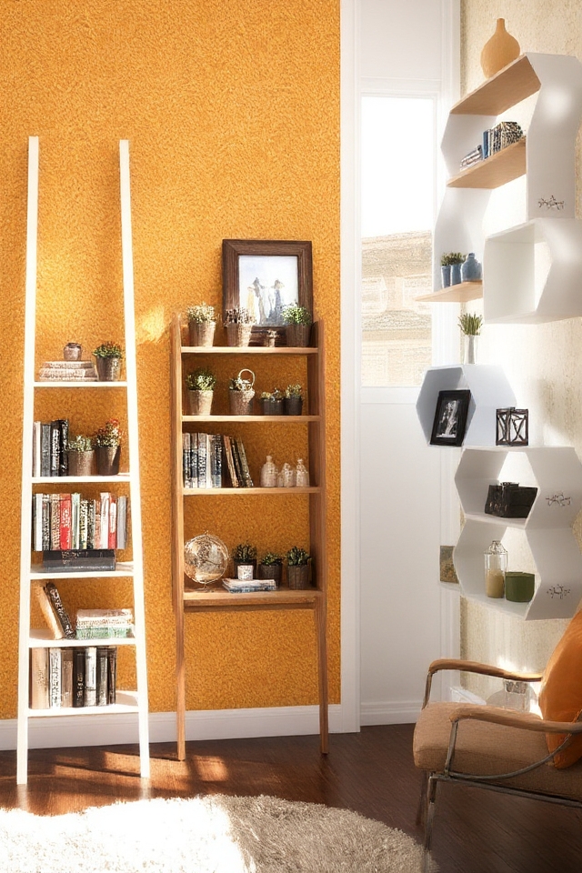 creative and functional shelving