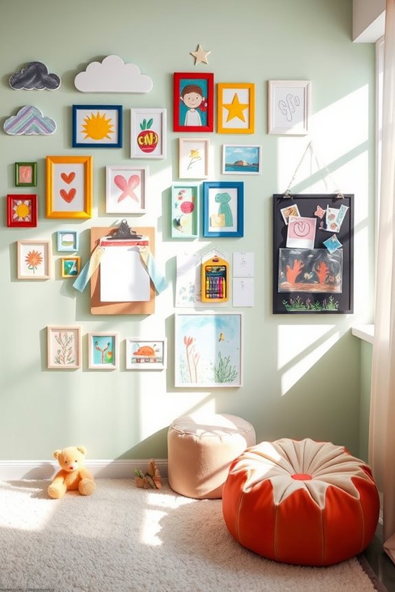 creative diy artwork displays
