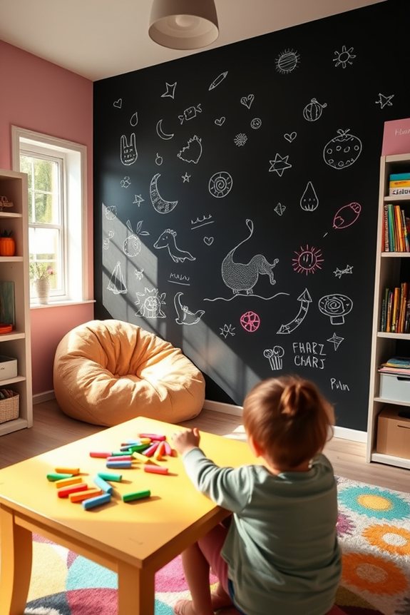 creative exploration nursery walls