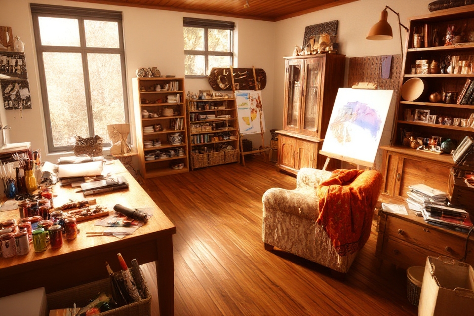 creative sanctuary for hobbies