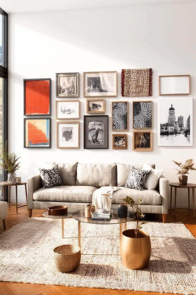 curated gallery wall decor