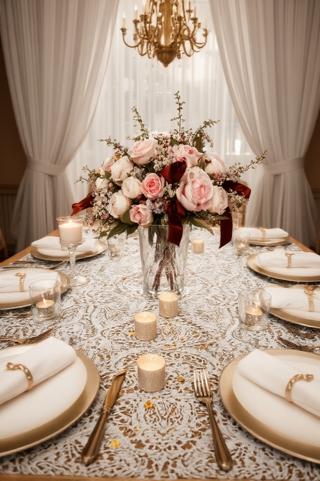 custom themed table centerpieces