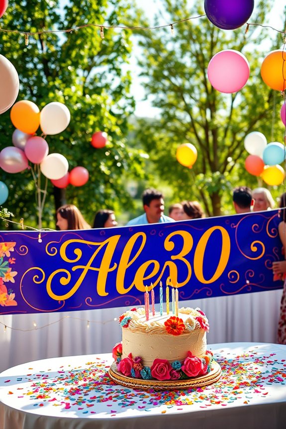 customizable festive celebration banners