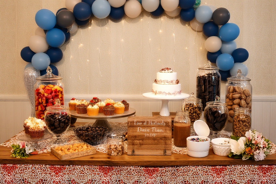 customizable sweet treat station