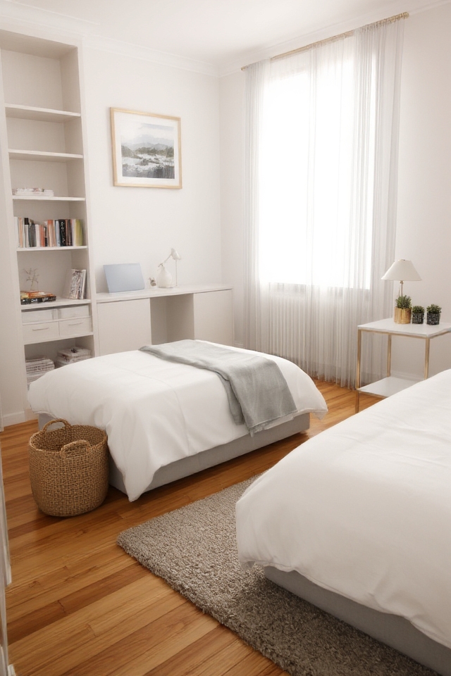 declutter for peaceful atmosphere