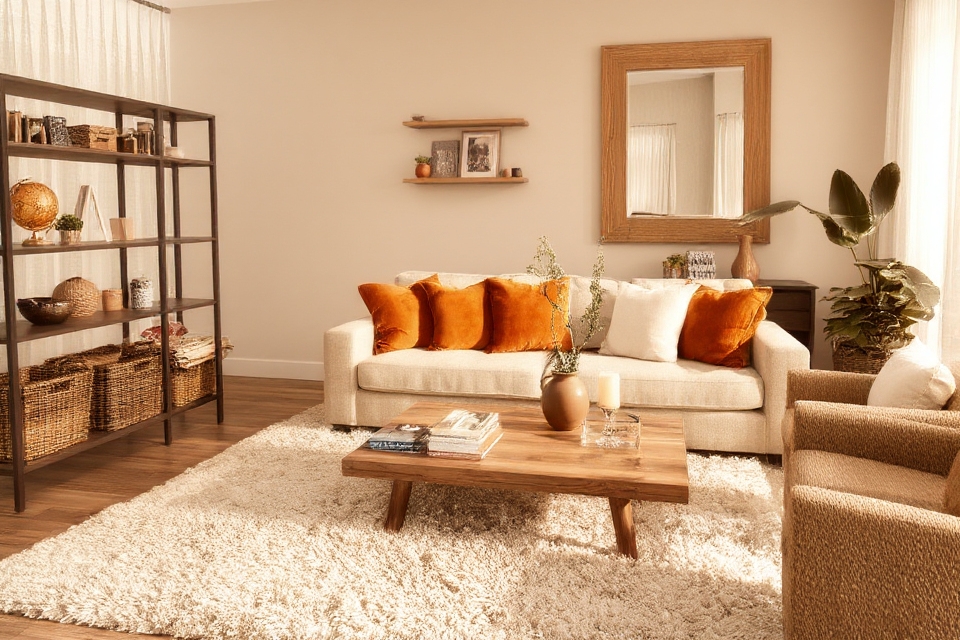 declutter for warm space