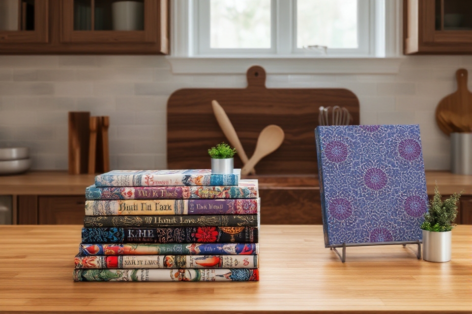 decorative cookbooks for aesthetics