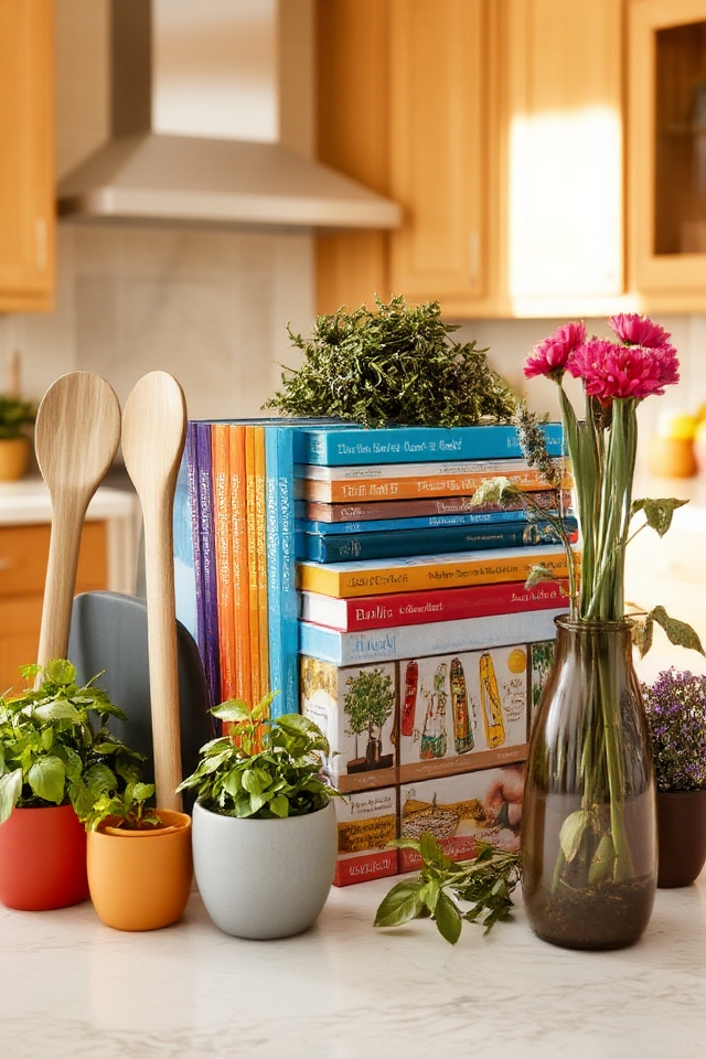 decorative cookbooks for inspiration