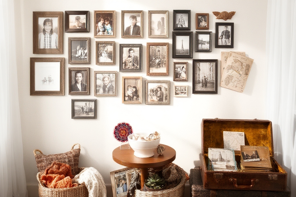 display cherished personal mementos