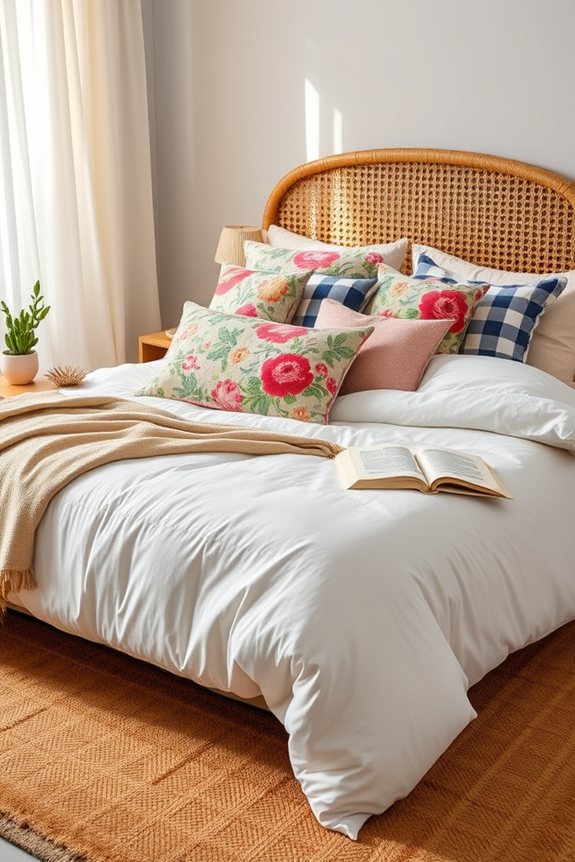 eclectic bedding personalization ideas