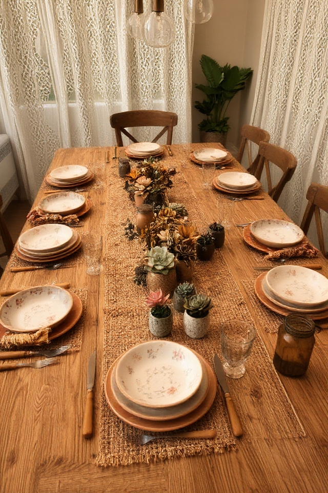 eclectic dinnerware combinations enhance