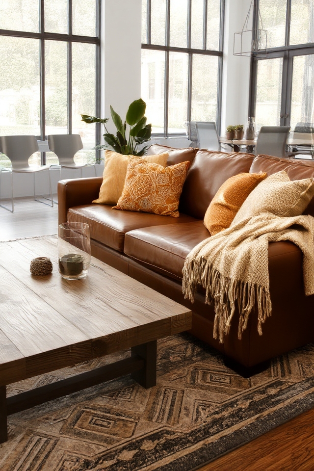 eclectic furniture texture combinations