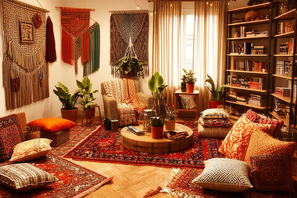 eclectic warm artistic atmosphere