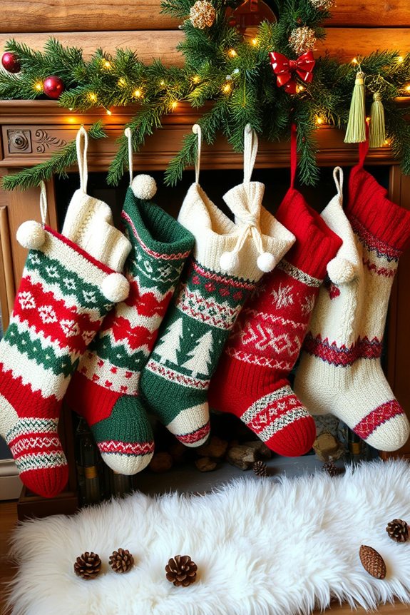 eco friendly holiday stockings craft