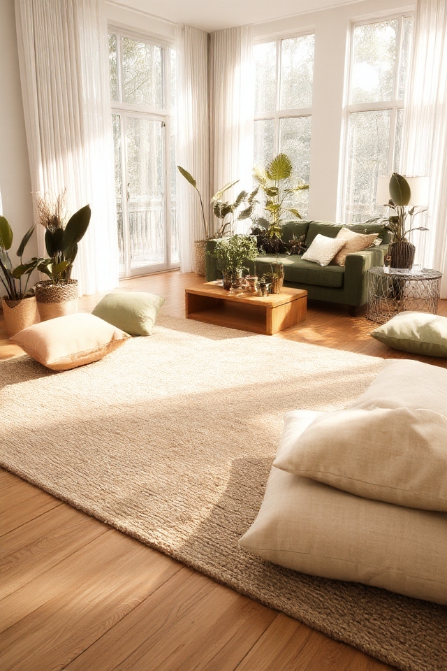 eco friendly rug materials selection