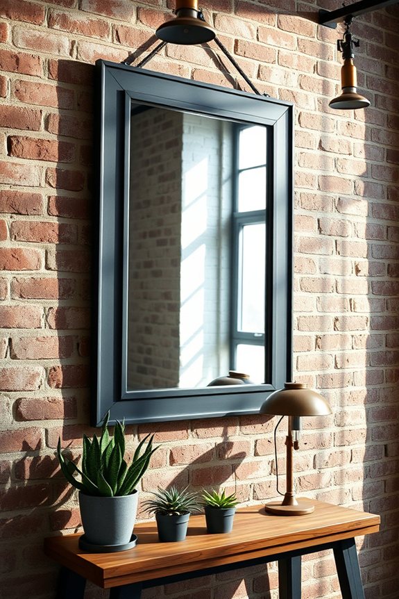 edgy urban decorative mirrors