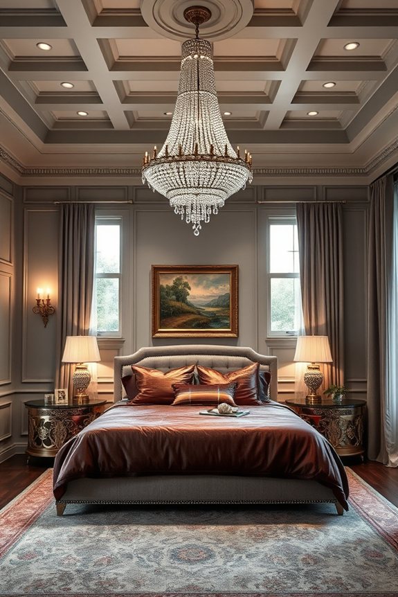 elegant ambiance with lighting