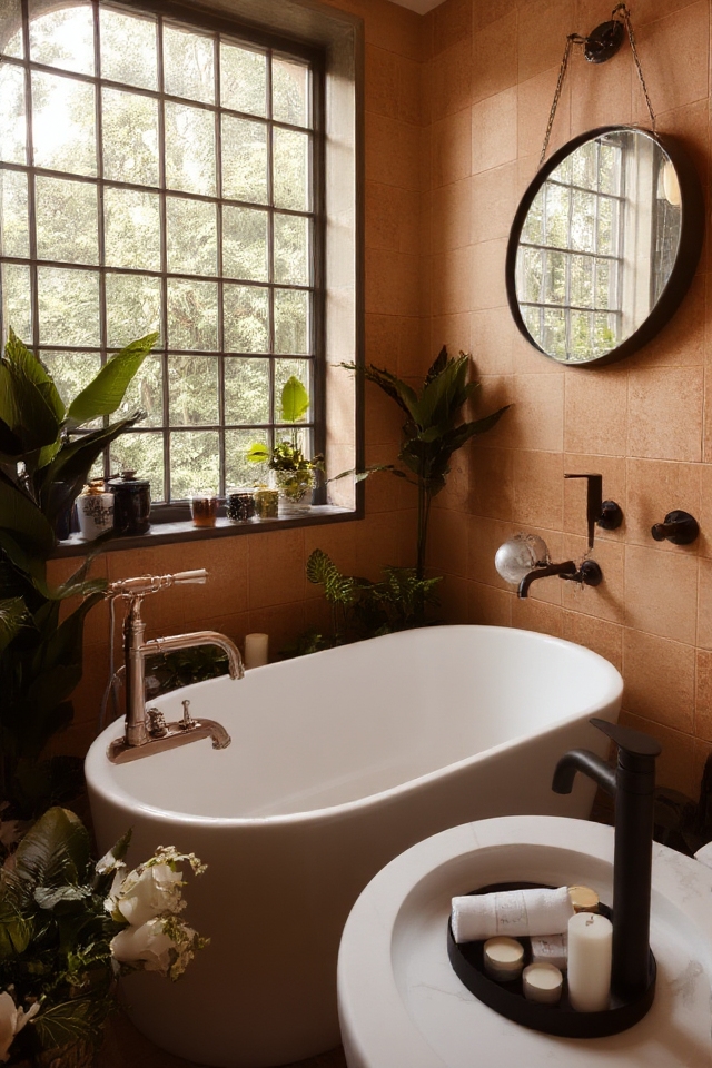 elegant bathroom fixture choices
