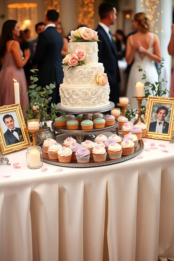 elegant dessert table decor
