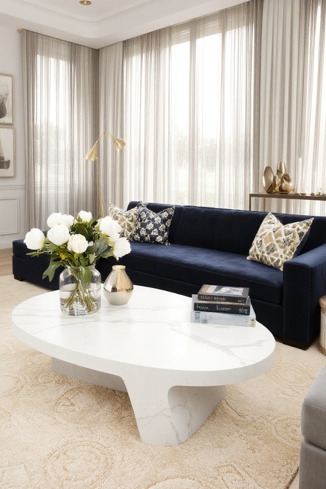 elegant functional accent tables