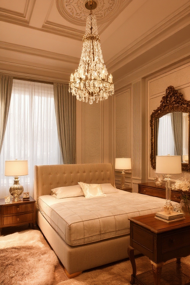 elegant lighting enhances ambiance