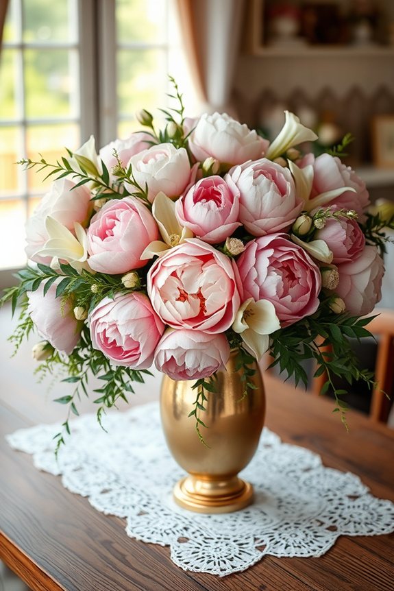elegant romantic floral arrangements