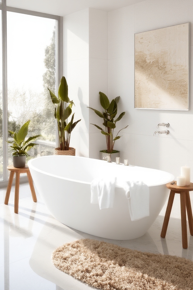 elegant spa like relaxation centerpiece