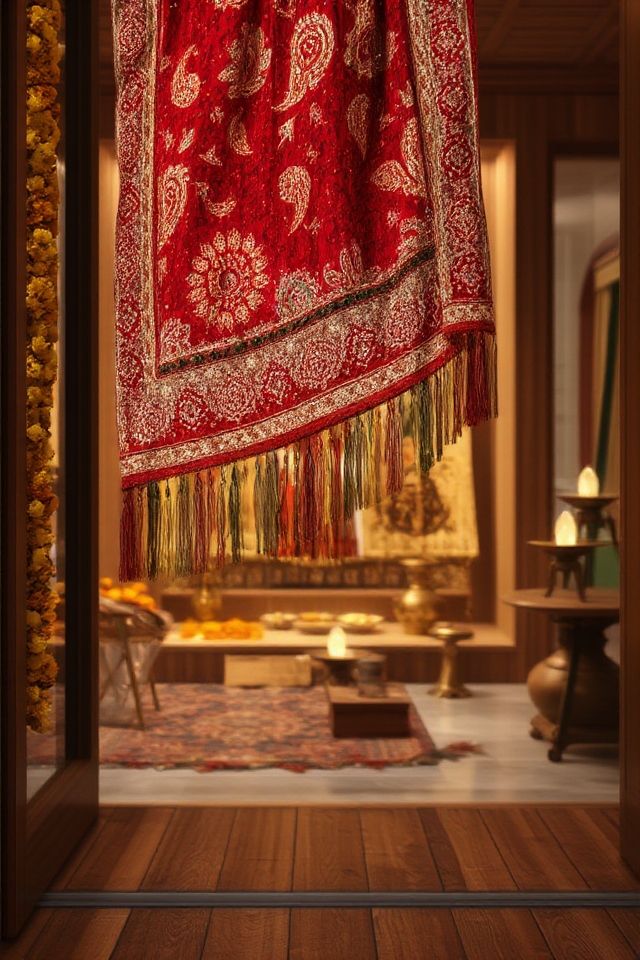 elegant spiritual door hanging