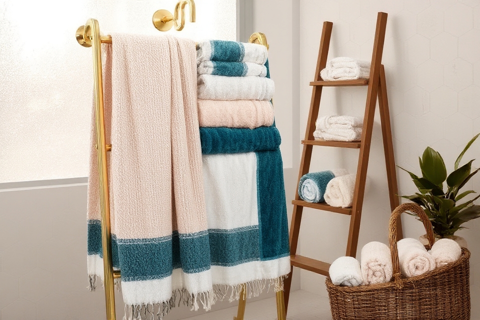 elevate bathroom decor luxuriously