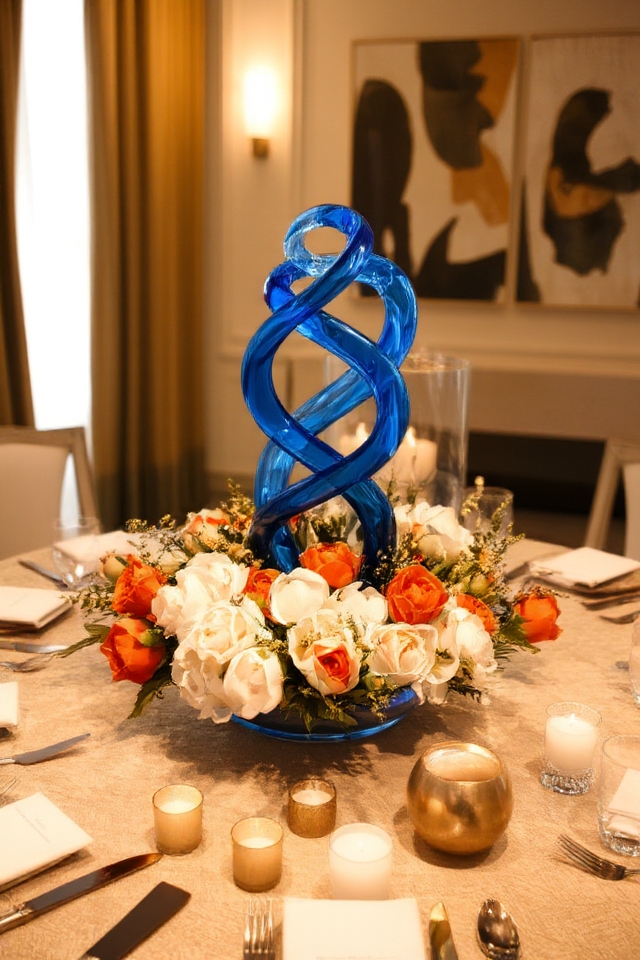 elevate decor with centerpieces