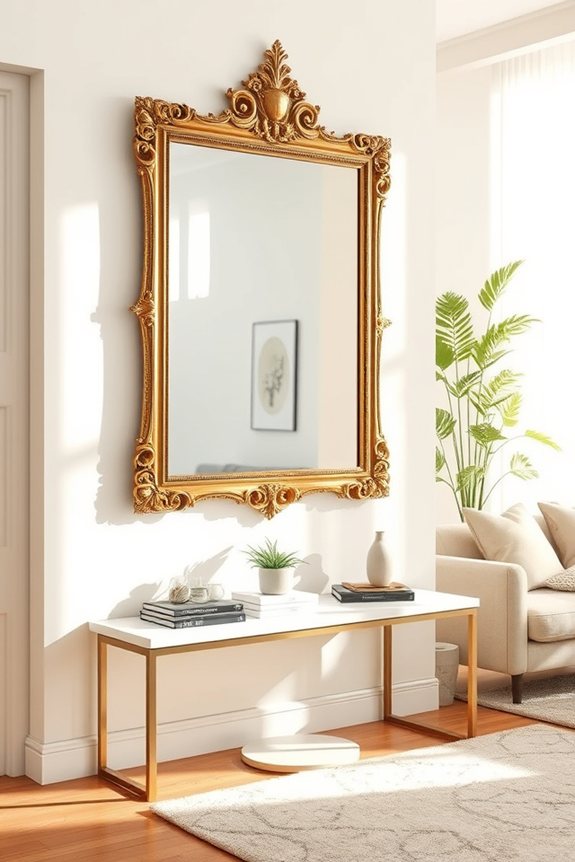 elevate decor with mirrors