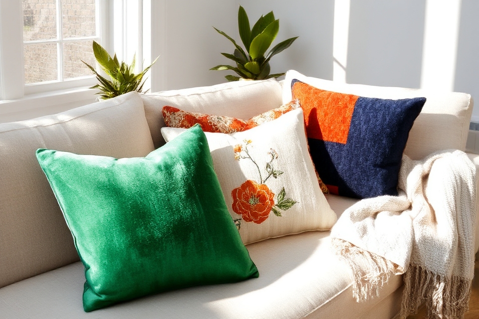 elevate decor with pillows