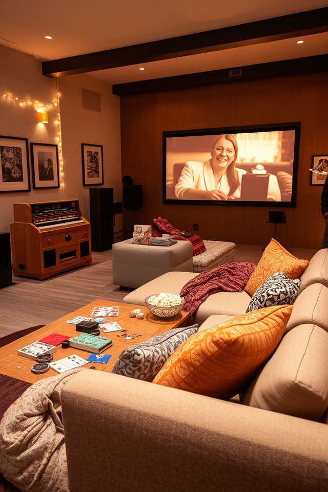 elevate family entertainment space