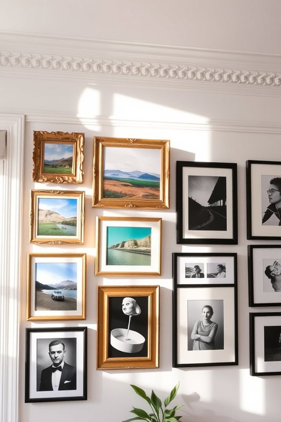 elevate gallery wall style