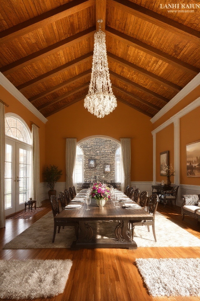 emphasize dining room architecture