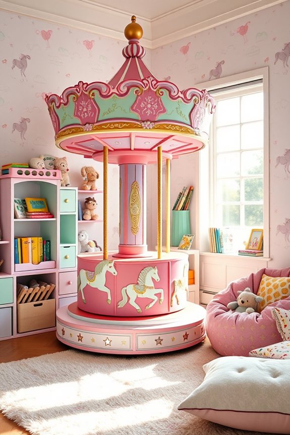 enchanting carousel storage solutions