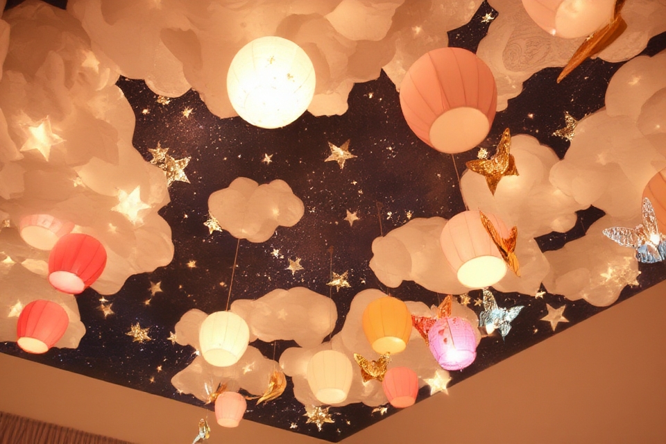 enchanting ceiling decorations for children