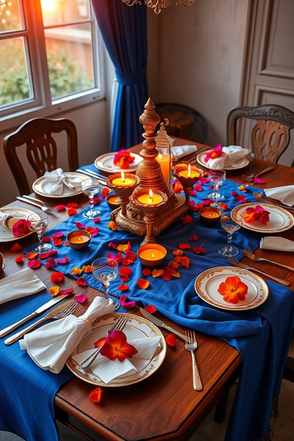 enchanting festive table settings