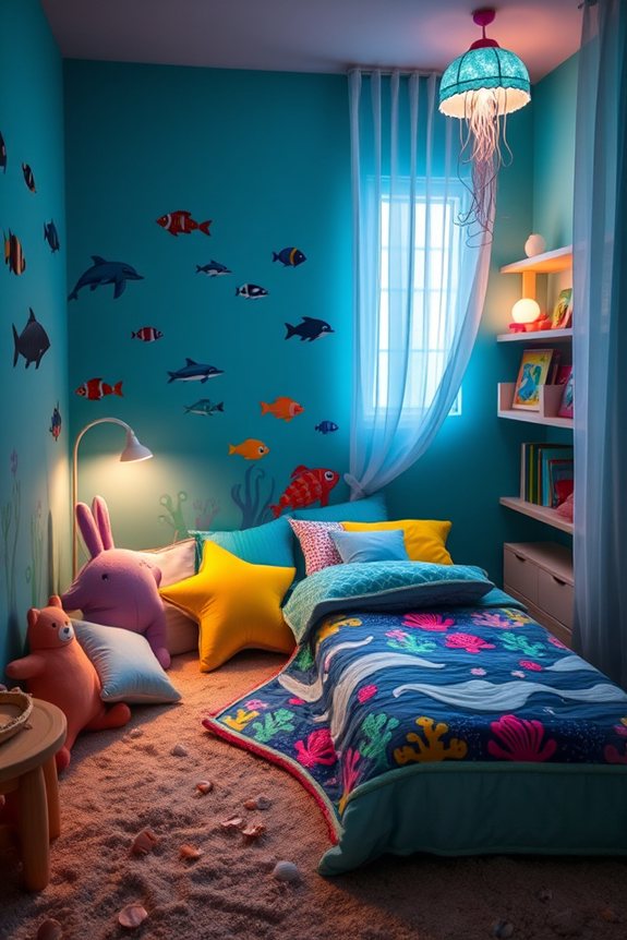 enchanting underwater room design